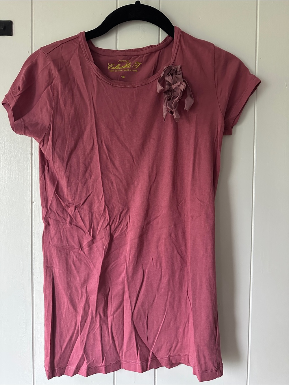 Crewcuts mauve t shirt